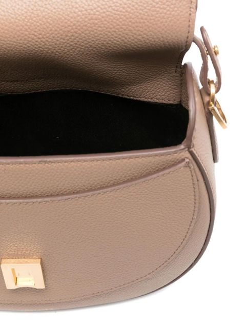 DeMellier lock-accent saddle bag - Neutrals