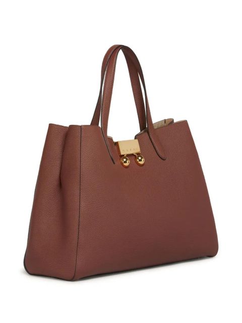 Marni medium Trunkaroo tote bag - Brown - zdjęcie produktu nr 2