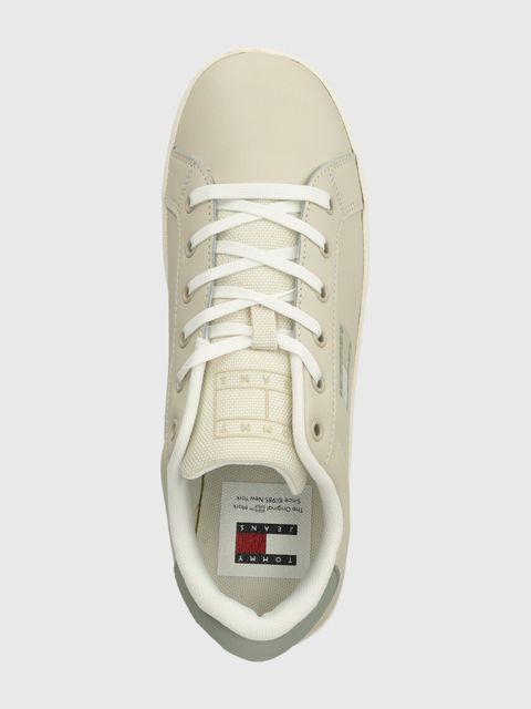 Tommy Jeans sneakersy skórzane TJW FLATFORM ESS