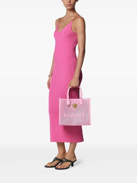 Versace small La Medusa laser-cut tote bag - Pink - zdjęcie produktu nr 2