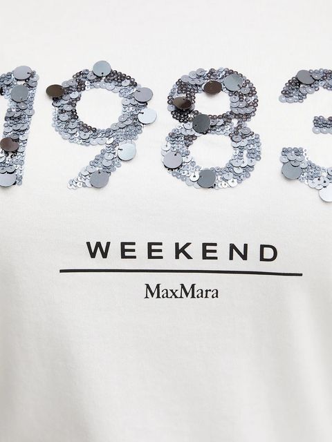 Weekend Max Mara t-shirt bawełniany