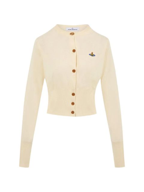 Vivienne Westwood Bea button cropped cardigan - Neutrals - zdjęcie produktu nr 1