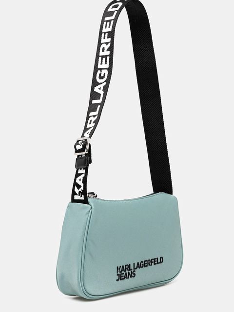 Karl Lagerfeld Jeans torebka kolor turkusowy A1W30235