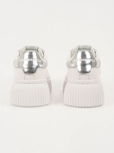 Karl Lagerfeld sneakersy skórzane KREEPER LO damskie kolor biały KL42311A - zdjęcie produktu nr 2