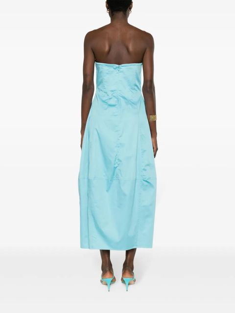 Cult Gaia Chiara flared maxi dress - Blue