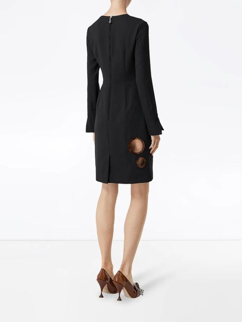 Burberry framed cut-out shift dress - Black - zdjęcie produktu nr 2