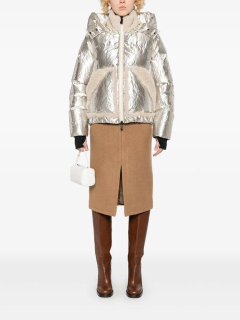 Moncler Grenoble Trevelin ski jacket - Metallic