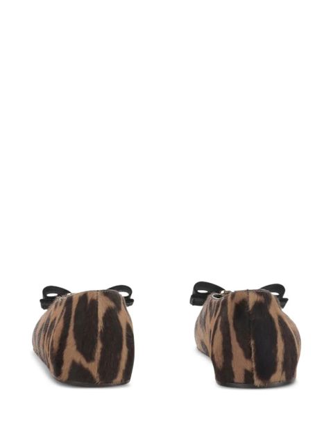 Ferragamo Vara ballet flats - Brown