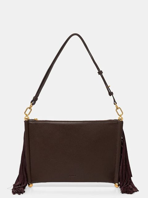 Furla torebka skórzana Sfera Soft mini kolor brązowy WE00836 BX4332 4286S - zdjęcie produktu nr 1