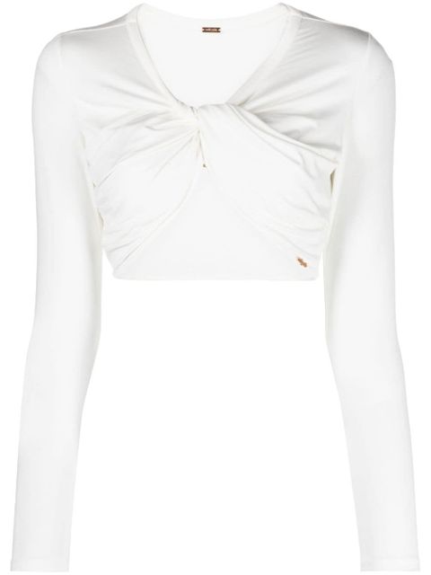 Cult Gaia Avani twisted crop top - White - zdjęcie produktu nr 1
