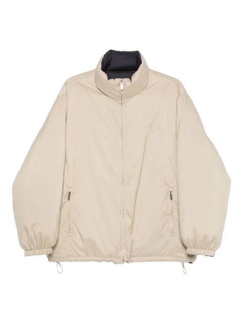 Miu Miu zip-up high-neck jacket - Blue - zdjęcie produktu nr 1