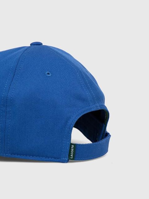 Lacoste czapka z daszkiem bawełniana