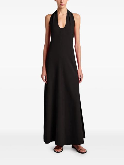 Proenza Schouler Ember halterneck maxi dress - Black - zdjęcie produktu nr 1