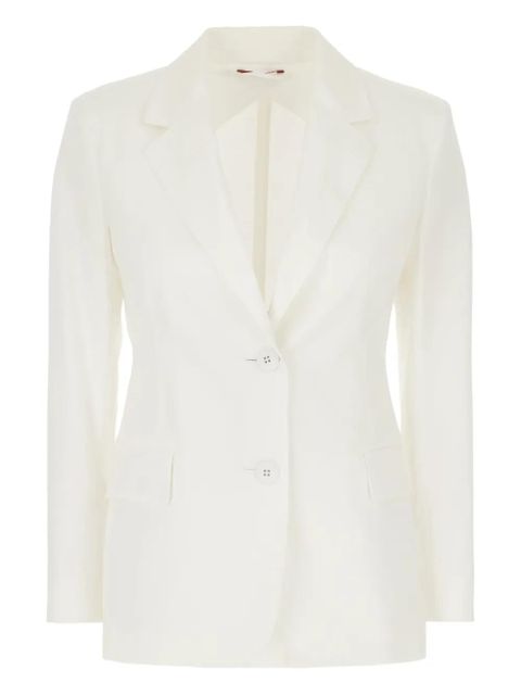 Max Mara single-breasted blazer - White - zdjęcie produktu nr 1