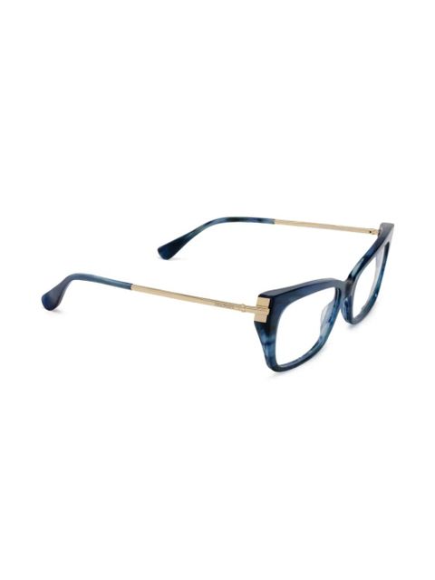 Max Mara Eyewear cat-eye glasses - Blue - zdjęcie produktu nr 2