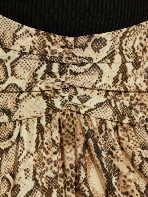ISABEL MARANT Olena skirt - Neutrals