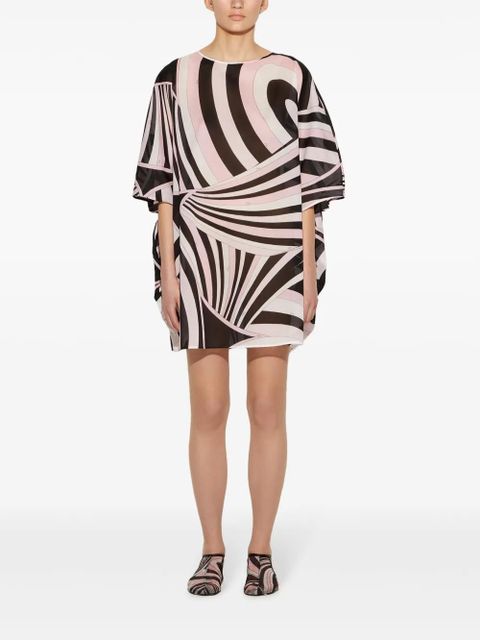 PUCCI Iride-print kaftan - Brown - zdjęcie produktu nr 2