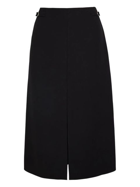 Gabriela Hearst buckle slit midi skirt - Black - zdjęcie produktu nr 1