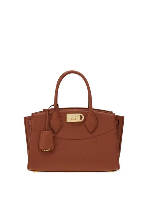 Ferragamo medium Soft Studio bag - Brown - zdjęcie produktu nr 1