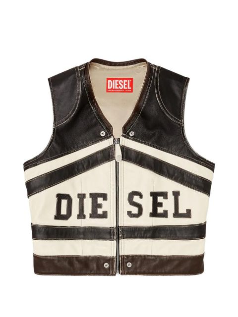 Diesel L-Flycou-20Th gilet - Black - zdjęcie produktu nr 1