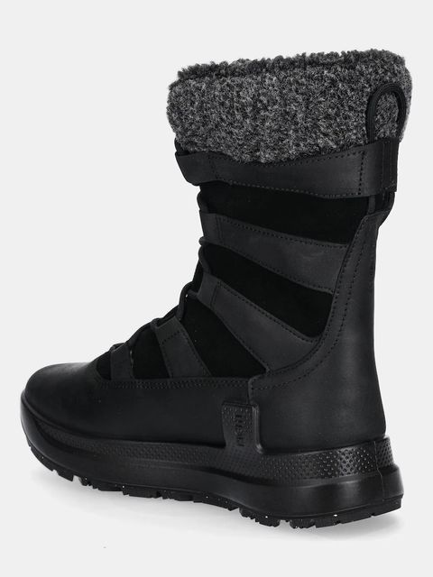 Ecco śniegowce skórzane Solice Mid Wp 200G Pl kolor czarny 420213-51052