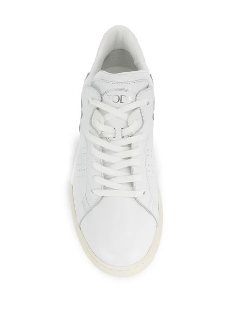 Tod's leather sneakers - White