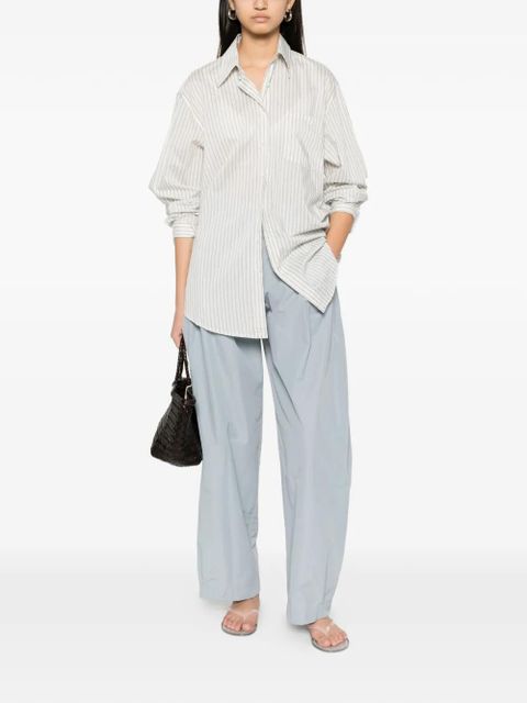 The Row pleated wide-leg trousers - White - zdjęcie produktu nr 2