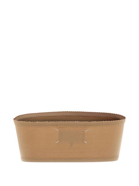 Maison Margiela Four Stitches bandeau bra - Neutrals - zdjęcie produktu nr 1