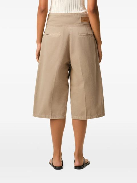 AMI Paris wrapped bermuda shorts - Neutrals
