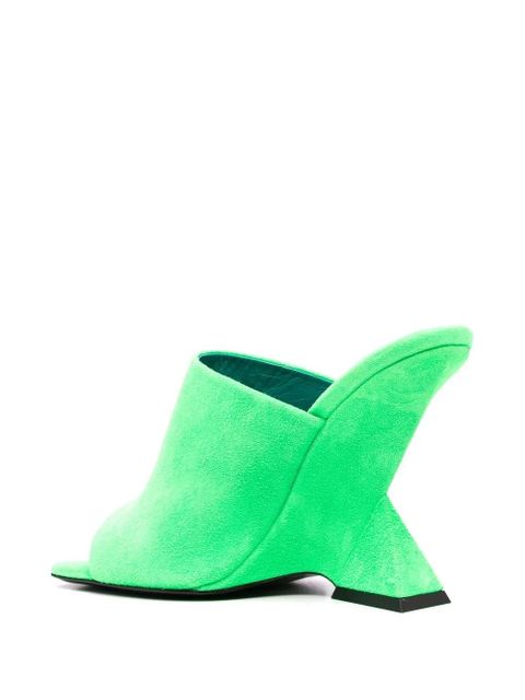 The Attico 105mm Cheope sandals - Green