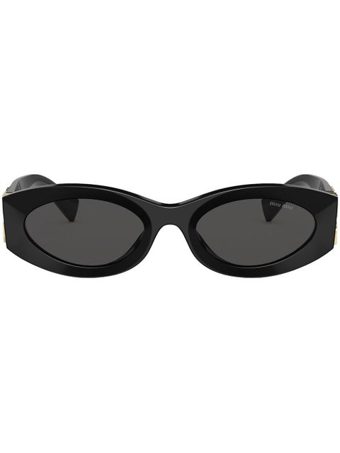 Miu Miu Eyewear cat-eye sunglasses - Grey - zdjęcie produktu nr 1