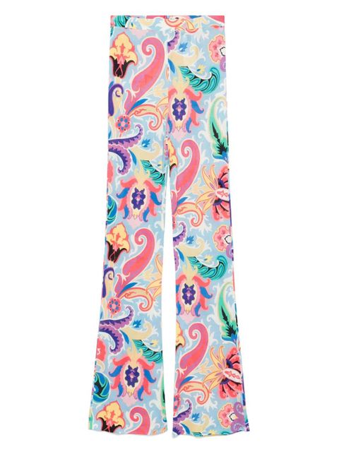 ETRO paisley-print trousers - Blue - zdjęcie produktu nr 1