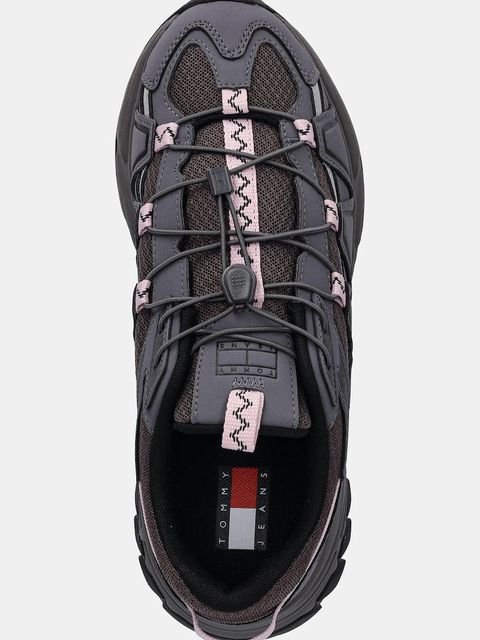 Tommy Hilfiger sneakersy TJW OUTDOOR RUNNER damskie kolor szary EN0EN02926