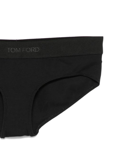 TOM FORD logo-band briefs - Black