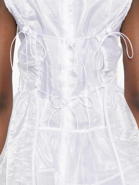 Cecilie Bahnsen Camilla midi dress - White