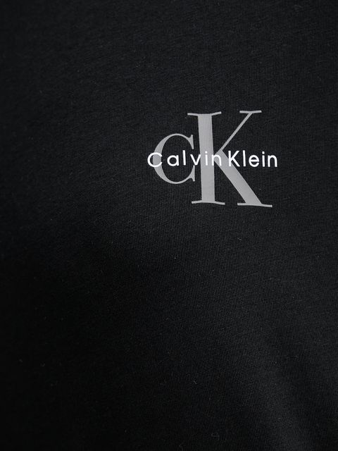 Calvin Klein Jeans t-shirt bawełniany damski kolor czarny LV047C905G