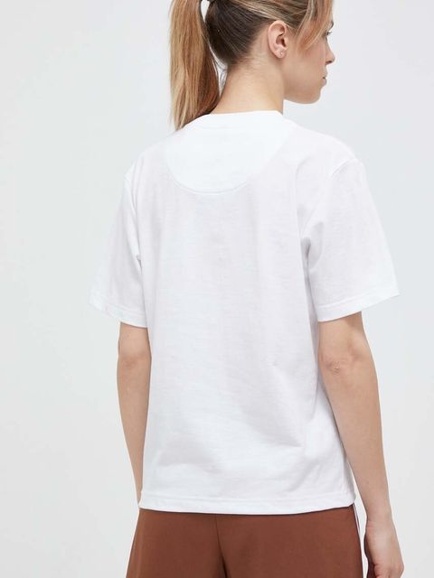 adidas by Stella McCartney t-shirt damski kolor biały HR9167