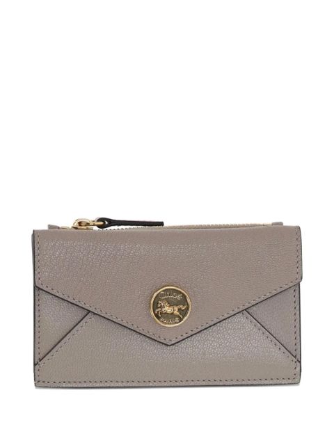 Chloé envelope logo wallet - Grey - zdjęcie produktu nr 1