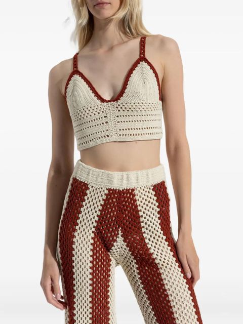 Zadig&Voltaire crochet top - Neutrals