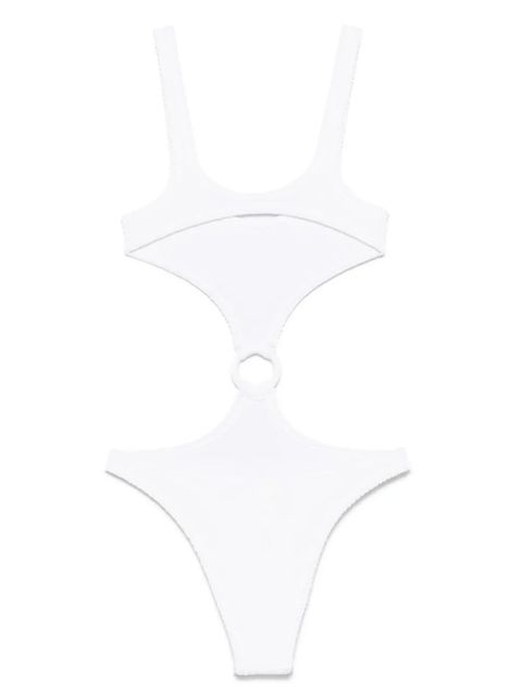 MC2 Saint Barth cut-out swimsuit - White - zdjęcie produktu nr 2