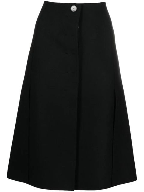 Lanvin A-line midi skirt - Black - zdjęcie produktu nr 1