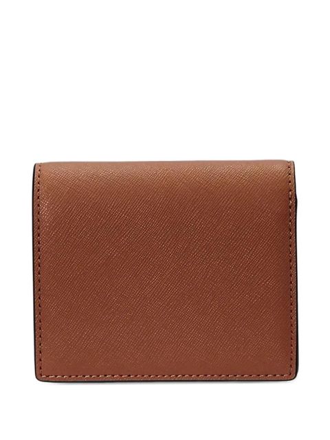 Lauren Ralph Lauren Saffiano leather cardholder - Brown - zdjęcie produktu nr 1