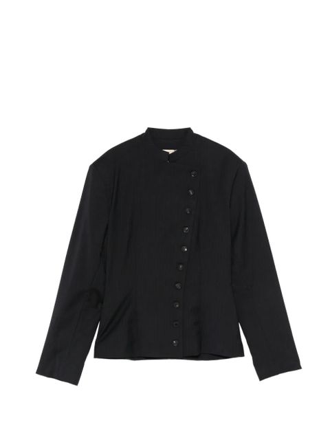 Paloma Wool Banjo pinstripe buttoned jacket - Blue - zdjęcie produktu nr 1