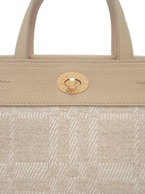 Burberry mini Cotswolds tote - Neutrals