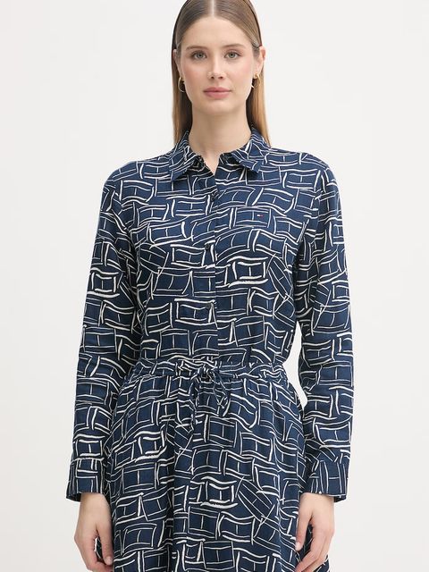 Tommy Hilfiger koszula damska lniana - zdjęcie produktu nr 2