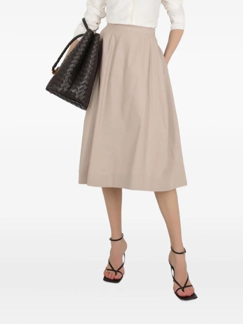 Chloé A-line midi skirt - Neutrals - zdjęcie produktu nr 2