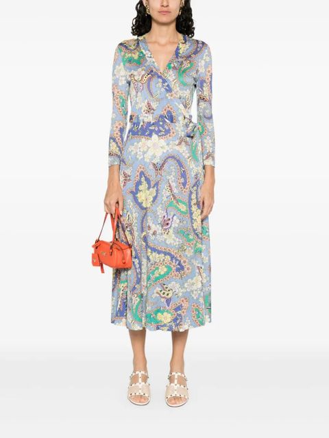 ETRO floral-print dress - Blue - zdjęcie produktu nr 2