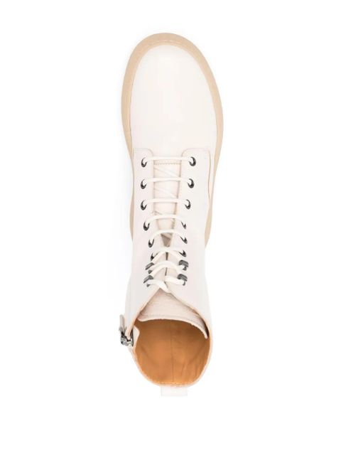 Tod's lace-up ankle boots - Neutrals