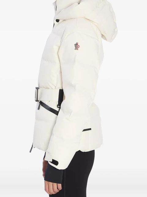 Moncler Grenoble Tolima belted padded jacket - White