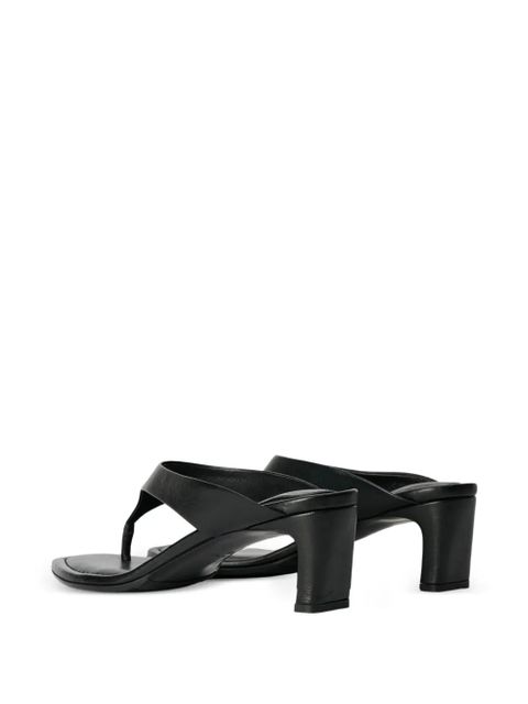 OUR LEGACY Karasu leather sandals - Black